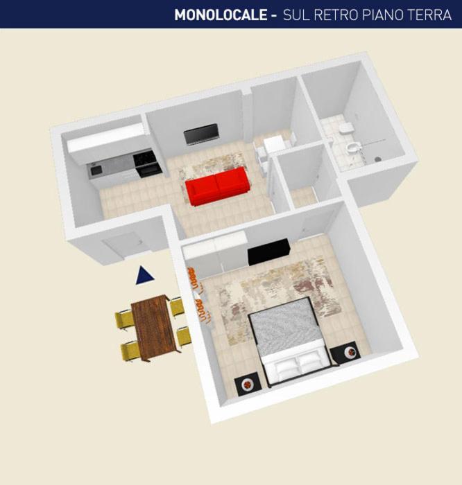 Residence Roxy Misano Adriatico Bagian luar foto